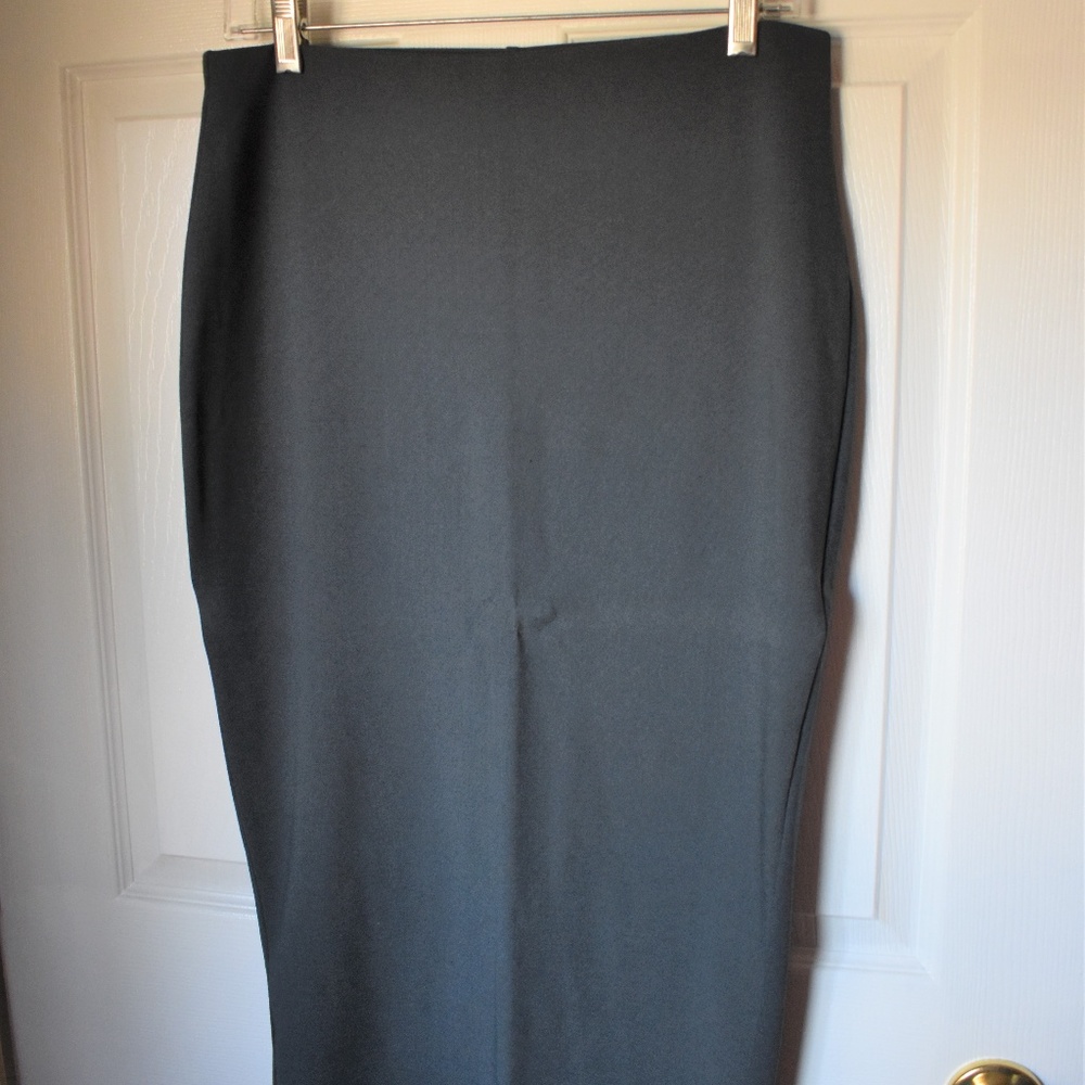 Grey Pencil Skirt